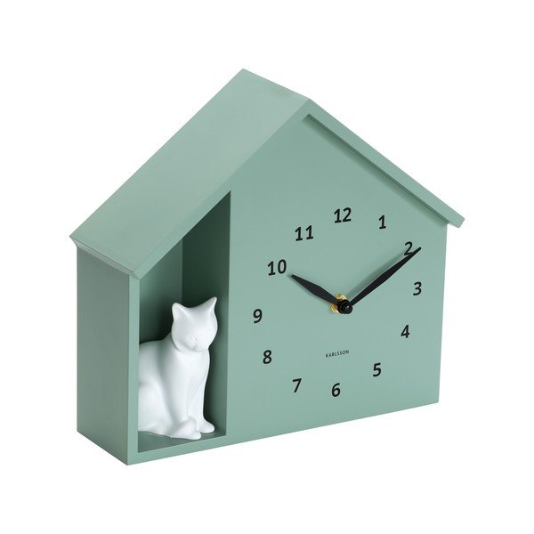 Nástenné hodiny Sitting Cat – Karlsson-image-1