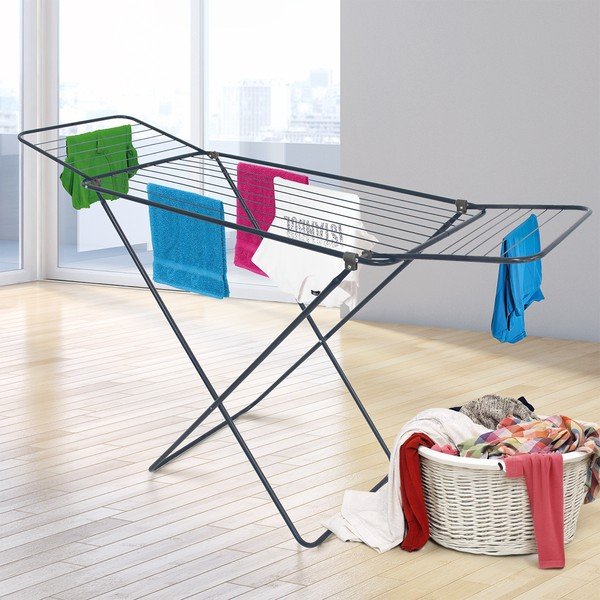 Čierny/antracitový sušiak na bielizeň 15 m – Orion-image-1