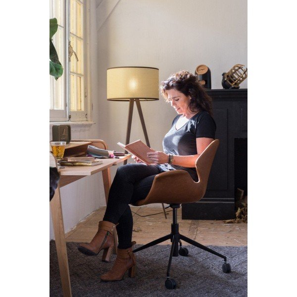 Hnedá kancelárska stolička Zuiver Office Chair Nikki-image-4