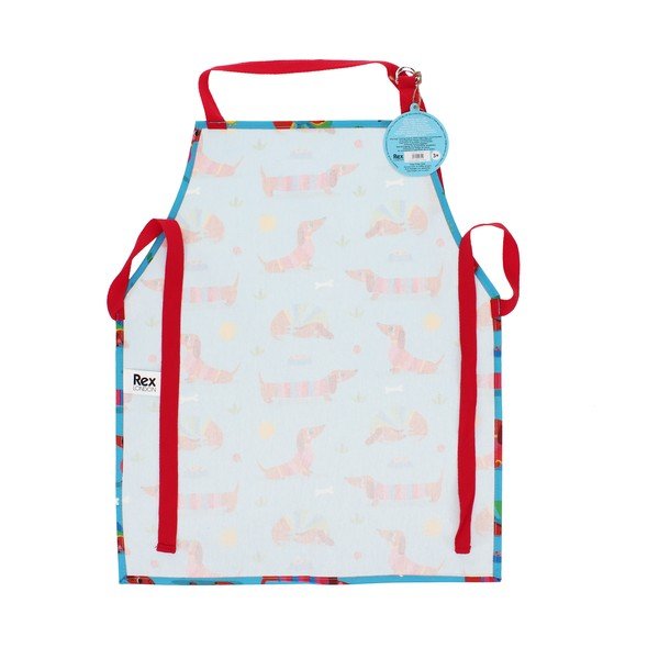 Bavlnená detská zástera Sunny Sausage Dog – Rex London-image-2
