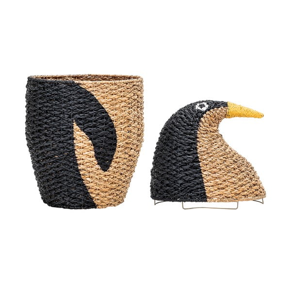 Detský úložný kôš s vekom Bloomingville Mini Tazia-image-1