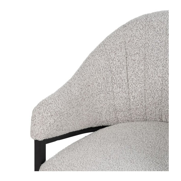 Svetlosivé kreslo – Ixia-image-3