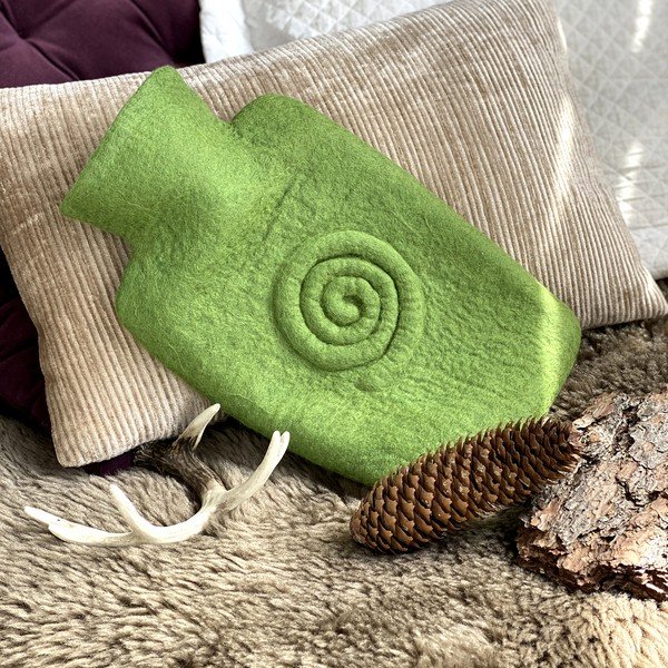 Termofor s obalom zo 100 % ovčej merino vlny Classic - Hugo Frosch-image-2