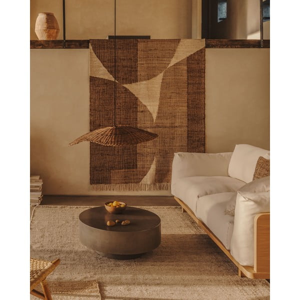 Tienidlo v prírodnej farbe ø 80 cm Bisbal – Kave Home-image-2