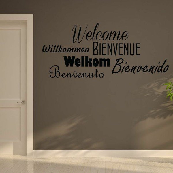 Samolepka Ambiance Welcome
