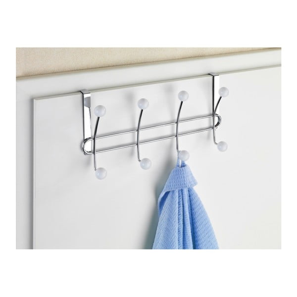 Sivý kovový vešiak na dvere 7 cm Lissa - Wenko-image-4