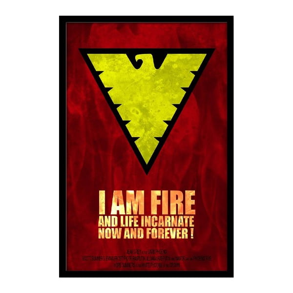 Plagát I Am Fire, 35x30 cm
