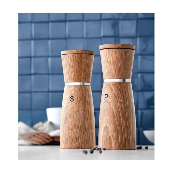 Súprava dvoch keramických mlynčekov na soľ a korenie WMF Nature-image-4
