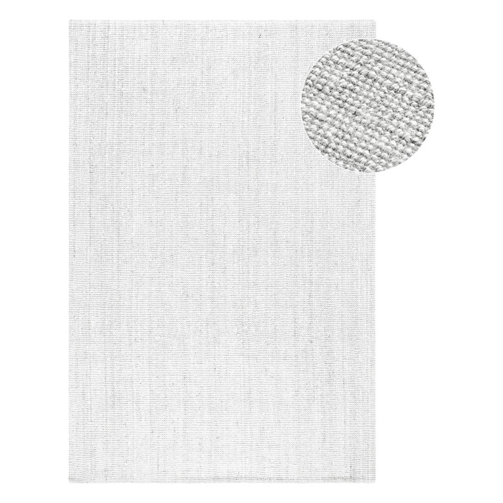 E-shop Svetlosivý obojstranný/ručne tkaný jutový koberec 120x170 cm Bouclé Jaipur – Hanse Home