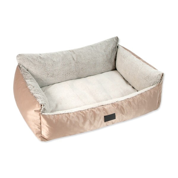 Pelech pre psa v zlatej farbe 120x85 cm Dog Fantasy Lux Platinum – Plaček Pet Products