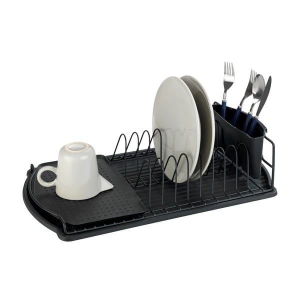 Čierny odkvapávač na riad Wenko Drip Basic-image-2