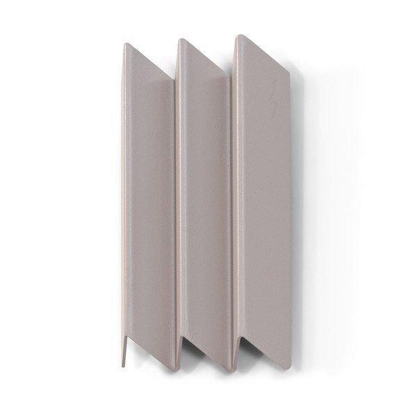 Taupe kovový nástenný vešiak s poličkou 13 cm Sensu – Spinder Design-image-2