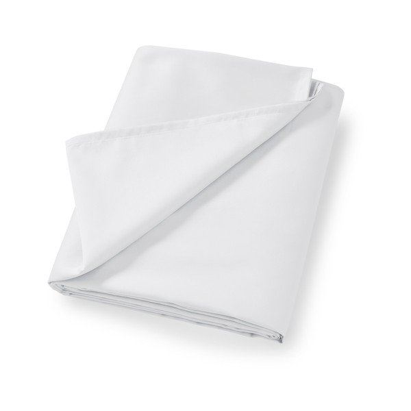 Biela plachta z bavlneného saténu 180x260 cm Cotton Sateen – Bianca