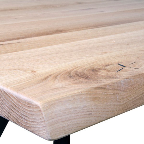 Jedálenský stôl z dubového dreva House Nordic Cannes White Oiled, 220 × 100 cm-image-2