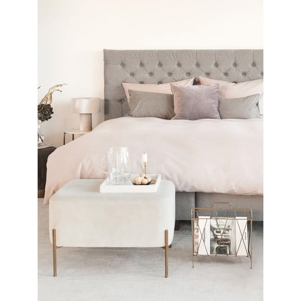 Ružové obliečky z bavlneného saténu 200x135 cm Comfort - Westwing Collection-image-3