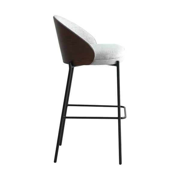 Svetlosivé barové stoličky v súprave 2 ks 98 cm Canelas – House Nordic-image-3