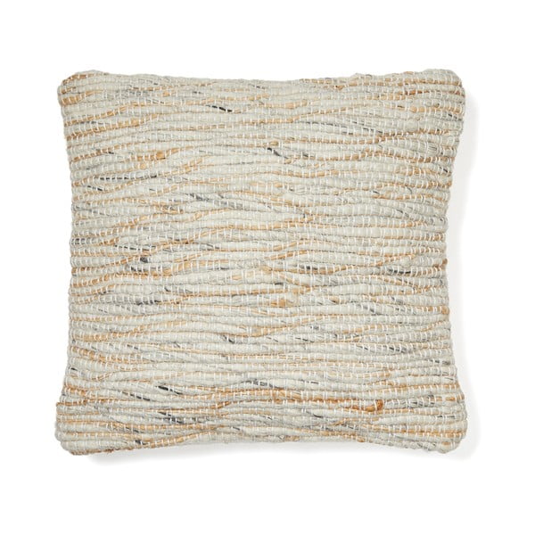 Obliečka na vankúš s prímesou vlny 45x45 cm Selise – Kave Home