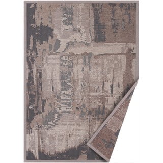 Hnedý obojstranný koberec Narma Nedrema, 100 x 160 cm