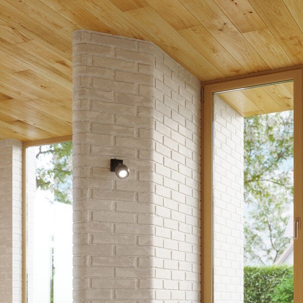 Čierne bodové svietidlo 25x25 cm Ollo – Sollux-image-4