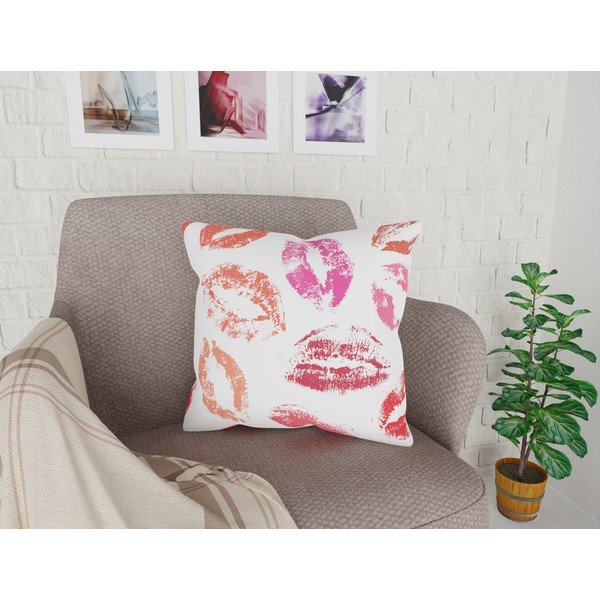 Obliečka na vankúš Vitaus Kiss Me, 43 × 43 cm-image-1