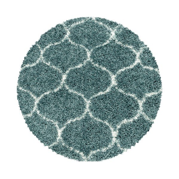 Modrý okrúhly koberec ø 120 cm Salsa – Ayyildiz Carpets