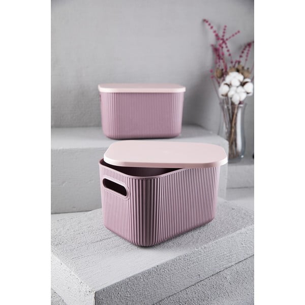 Plastový úložný box s vekom - Mioli Decor-image-2