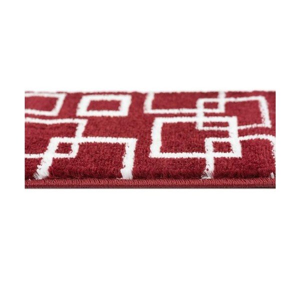 Červené nášľapy na schody v súprave 13 ks 22x73 cm Geometric – Mila Home-image-1