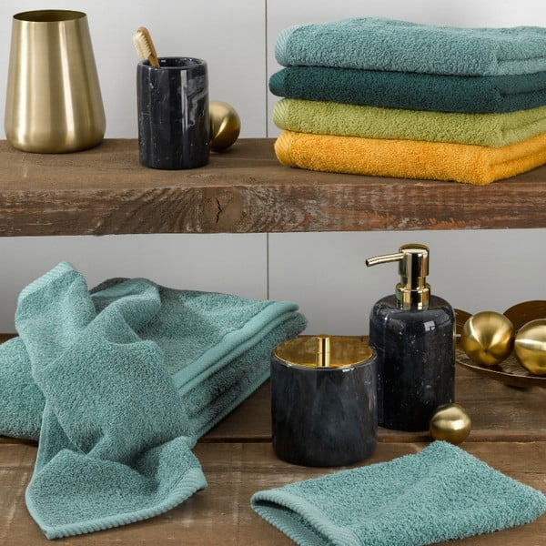 Čierny mramorový téglik na zubné kefky Kela Liron-image-2