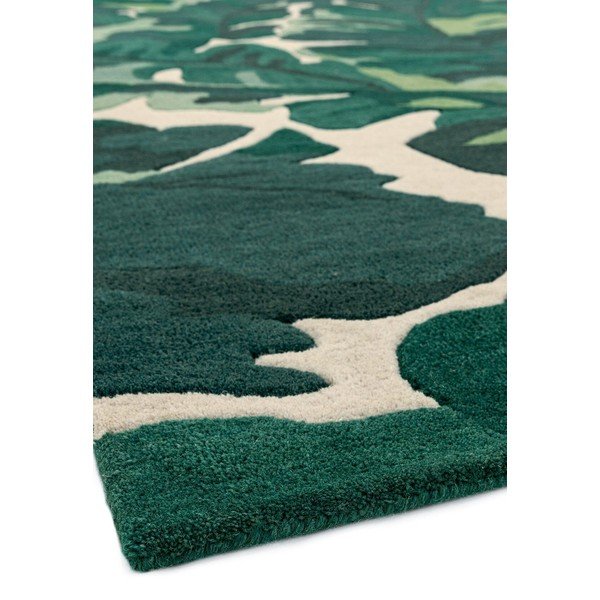 Tmavozelený ručne tkaný vlnený koberec 160x230 cm Matrix – Asiatic Carpets-image-2