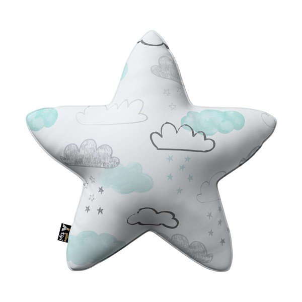 Detský vankúšik Lucky Star – Yellow Tipi