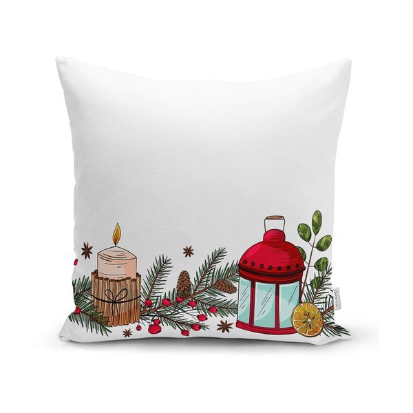 Obliečka na vankúš s vianočným motívom 43x43 cm – Mila Home