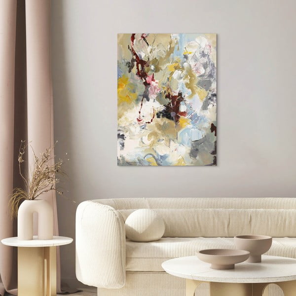 Obraz s ručne maľovanými prvkami 60x80 cm Free Play 1    – Malerifabrikken-image-2