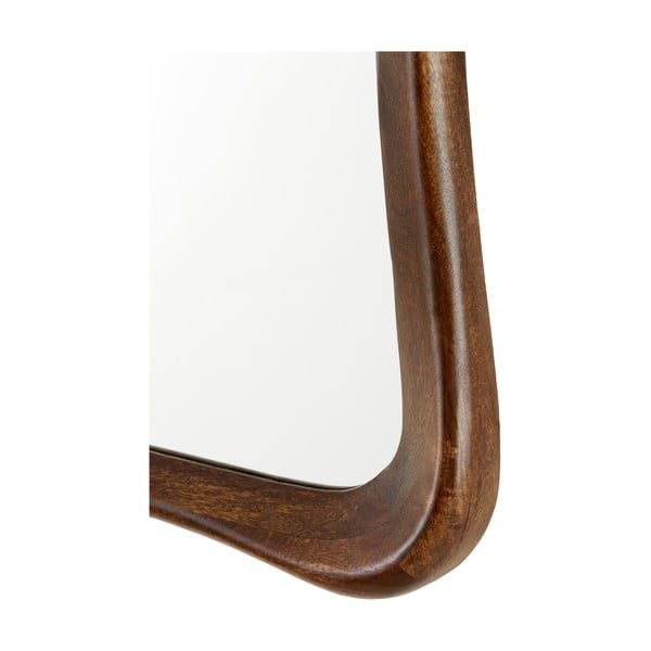 Nástenné zrkadlo s dreveným rámom 68x160 cm Alamos – Light & Living-image-3