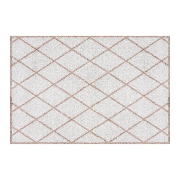 Bielo-hnedá rohožka Zala Living Scale, 50 × 70 cm