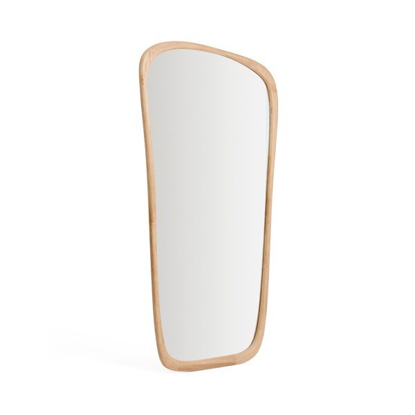 Nástenné zrkadlo s dreveným rámom 94,5x192 cm Alura – Kave Home