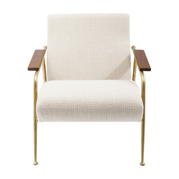 Biele kreslo Kare Design Topogan-image-1