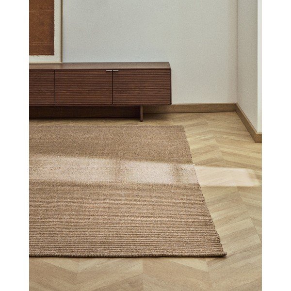 Béžový ručne tkaný koberec 164,5x235 cm Ardelia – Kave Home-image-3