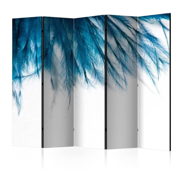 Paraván Artgeist Sapphire Feather, 225 × 172 cm