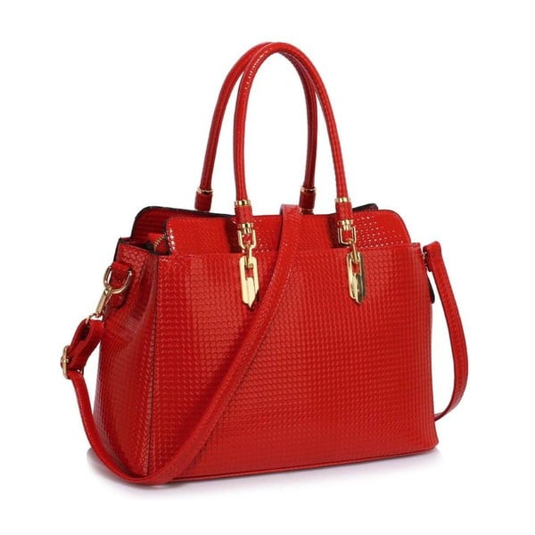 Červená kabelka L&S Bags Priscilla
