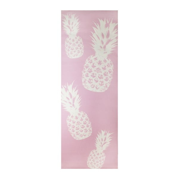 Ružová podložka na jogu Le Studio Pineapple Yoga Mat