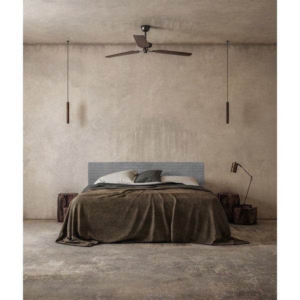 Sivé čalúnené čelo postele 165x52 cm Billie – Really Nice Things-image-3