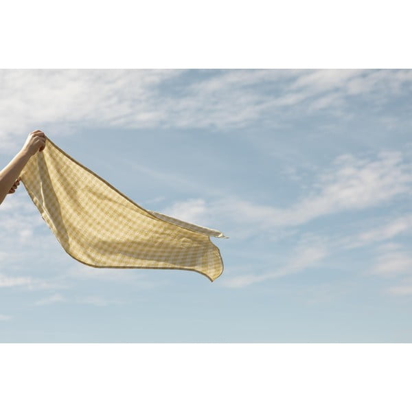 Obrus ​​Really Nice Things Yellow Vichy, 140 x 200 cm-image-3