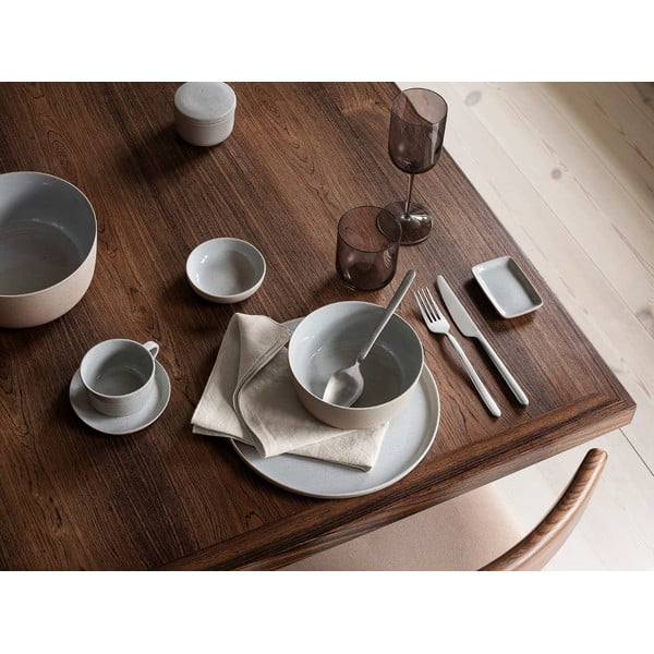 Krémovobiely ľanový obrúsok Blomus, 42 x 42 cm-image-1