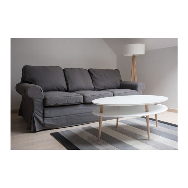 Biely konferenčný stolík Ragaba OVO-image-1