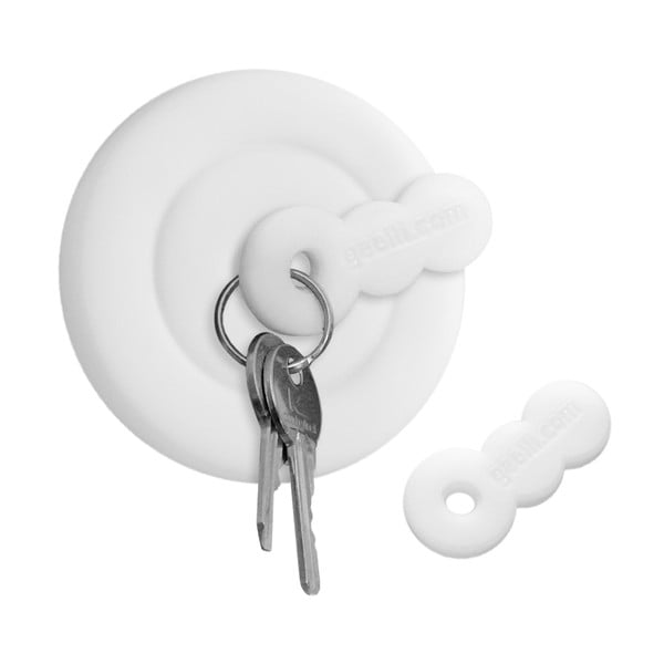 Samodržiaci vešiak na kľúče s magnetom Tiroasegno White