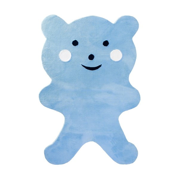 Detský koberec Mavis Teddy Bear Blue, 100x150 cm