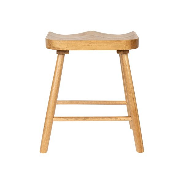 Stolička z dubového dreva v prírodnej farbe Vander – White Label-image-4