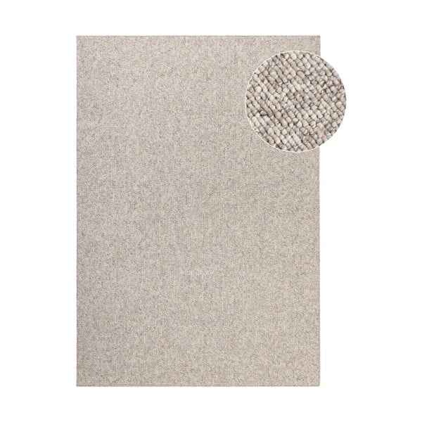 Sivokrémový prateľný koberec 160x230 cm Rocco Dark Cream – Elle Decoration