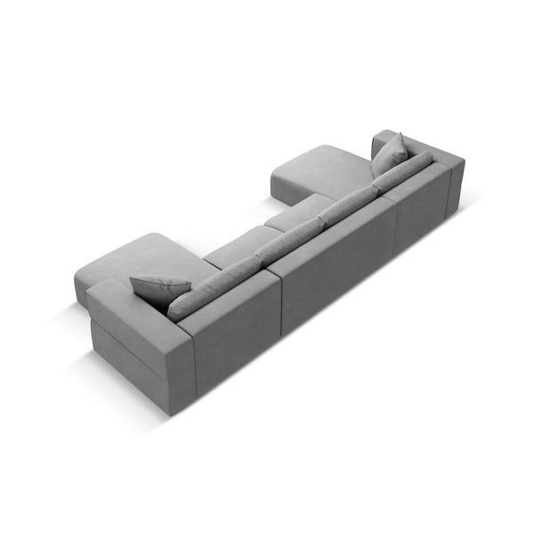 Svetlosivá rohová pohovka do "U" Esther – Milo Casa-image-3