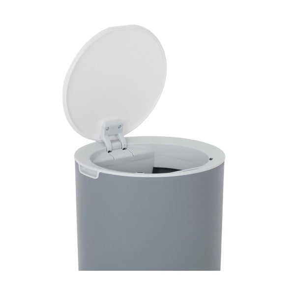 Svetlosivý odpadkový kôš Addis Sensoric, 8 l-image-2